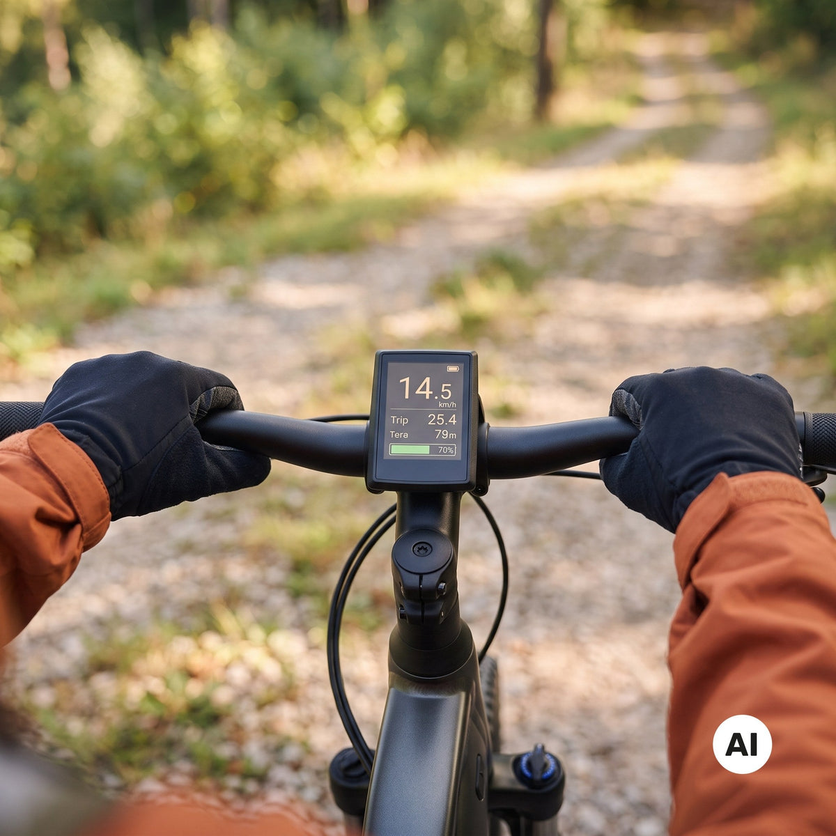 Fahrrad- & E-Bike-Schutzfolien – KI-generiertes Symbolbild