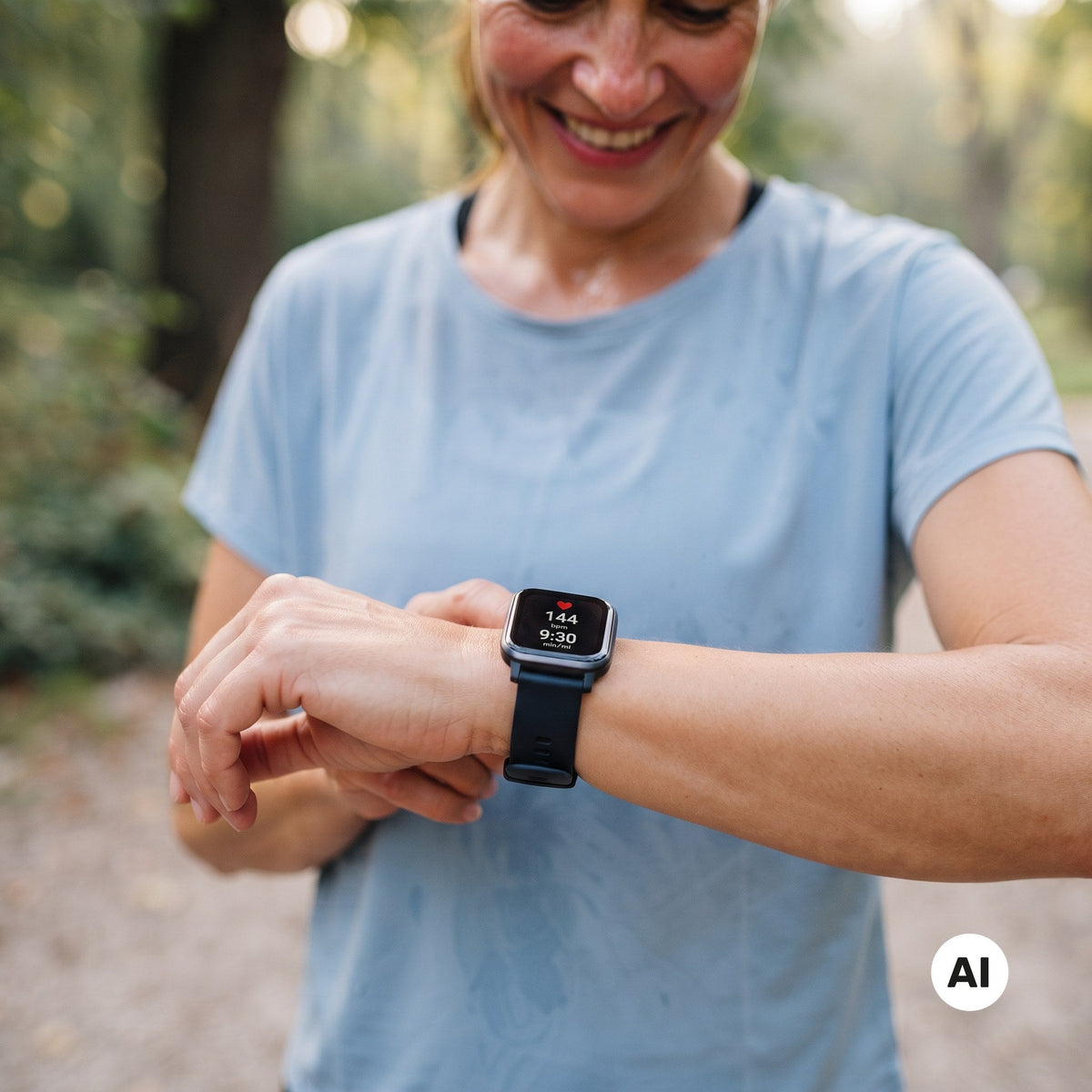Smartwatch-Schutzfolien – KI-generiertes Symbolbild