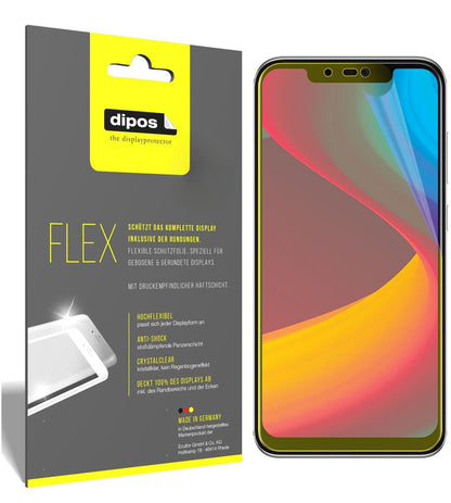 3x 3D Full Cover Schutzfolie für Panasonic Eluga X1
