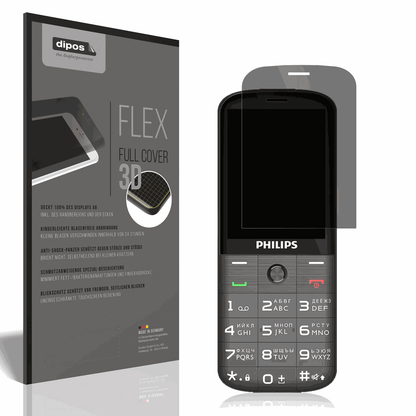 Full Cover Privacy Blickschutzfolie für Philips Xenium E227