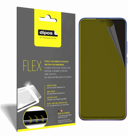 2x 3D Full Cover Schutzfolie für Xiaomi Redmi 9 Prime