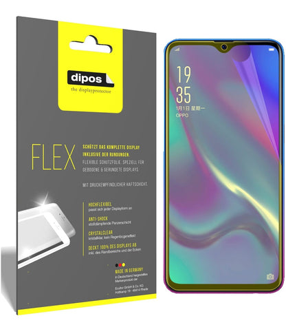 2x 3D Full Cover Schutzfolie für Oppo R15x