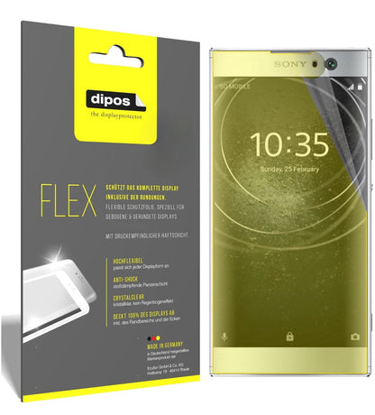 2x 3D Full Cover Schutzfolie für Sony Xperia XA2