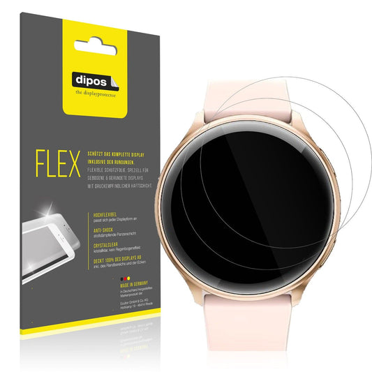 2x 3D Full Cover Schutzfolie für RUXINGX G35 1.32 Zoll Smartwatch