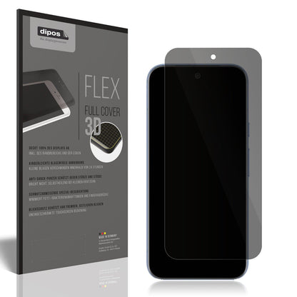 Full Cover Privacy Blickschutzfolie für Google Pixel 8a