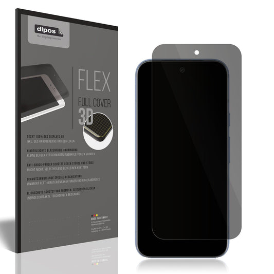 Full Cover Privacy Blickschutzfolie für Google Pixel 8a