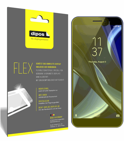 3x 3D Full Cover Schutzfolie für HOMTOM S16