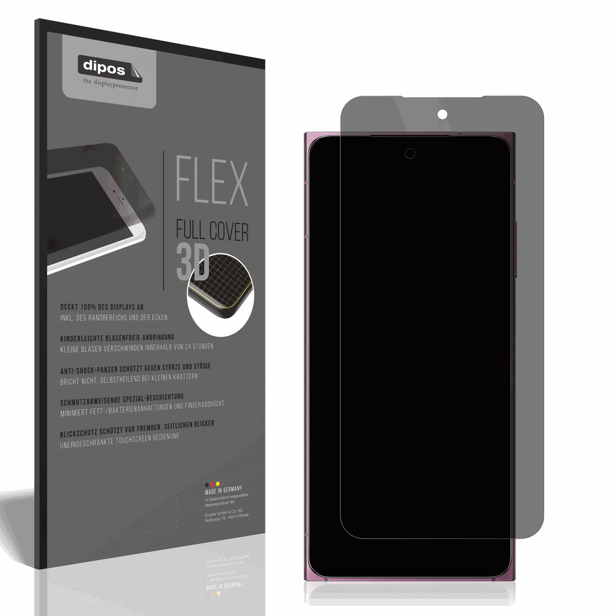 Full Cover Privacy Blickschutzfolie für HMD Skyline