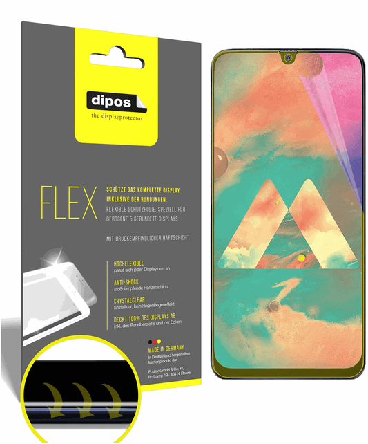 3x 3D Full Cover Schutzfolie für Samsung Galaxy M30