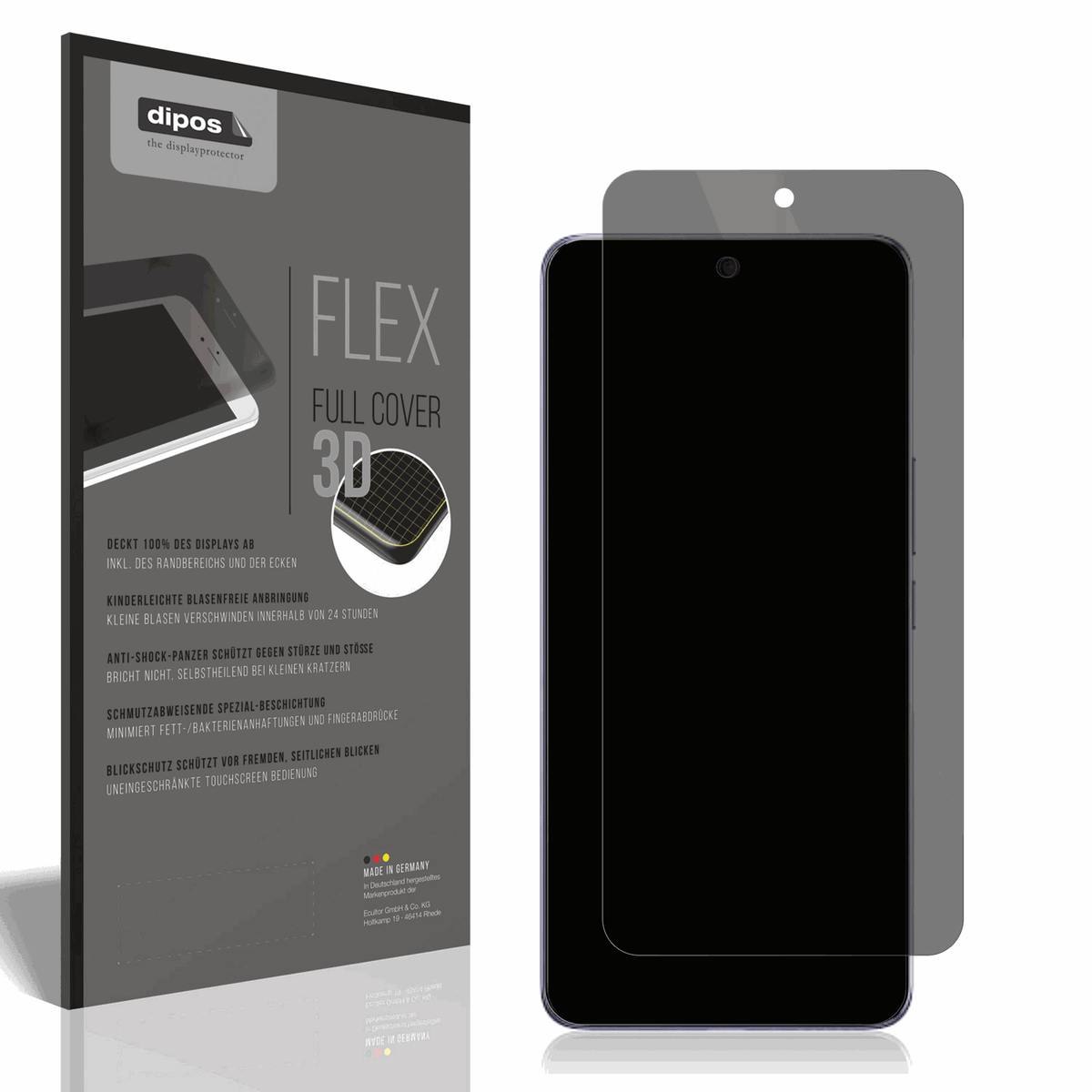 Full Cover Privacy Blickschutzfolie für Acer Super ZX