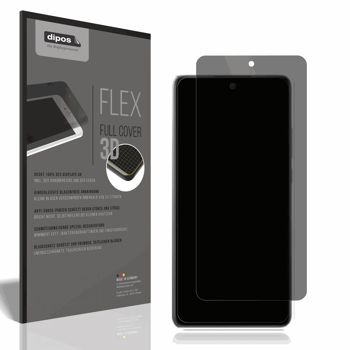 Full Cover Privacy Blickschutzfolie für OnePlus Nord CE4 Lite