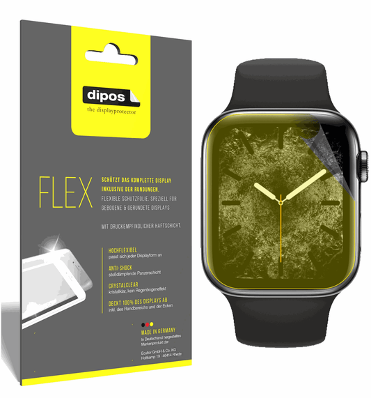3x 3D Full Cover Schutzfolie für Apple Watch Series 4 40mm