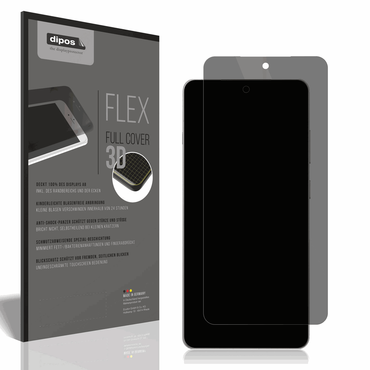 Full Cover Privacy Blickschutzfolie für OnePlus Ace 5 Pro