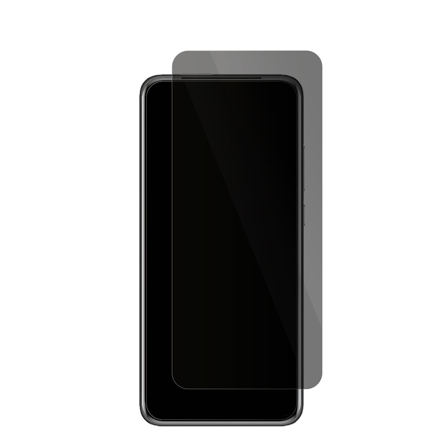CoolpadCool 6 mit aufgebrachter dipos Flex Schutzfolie, die seitliche Einblicke blockiert