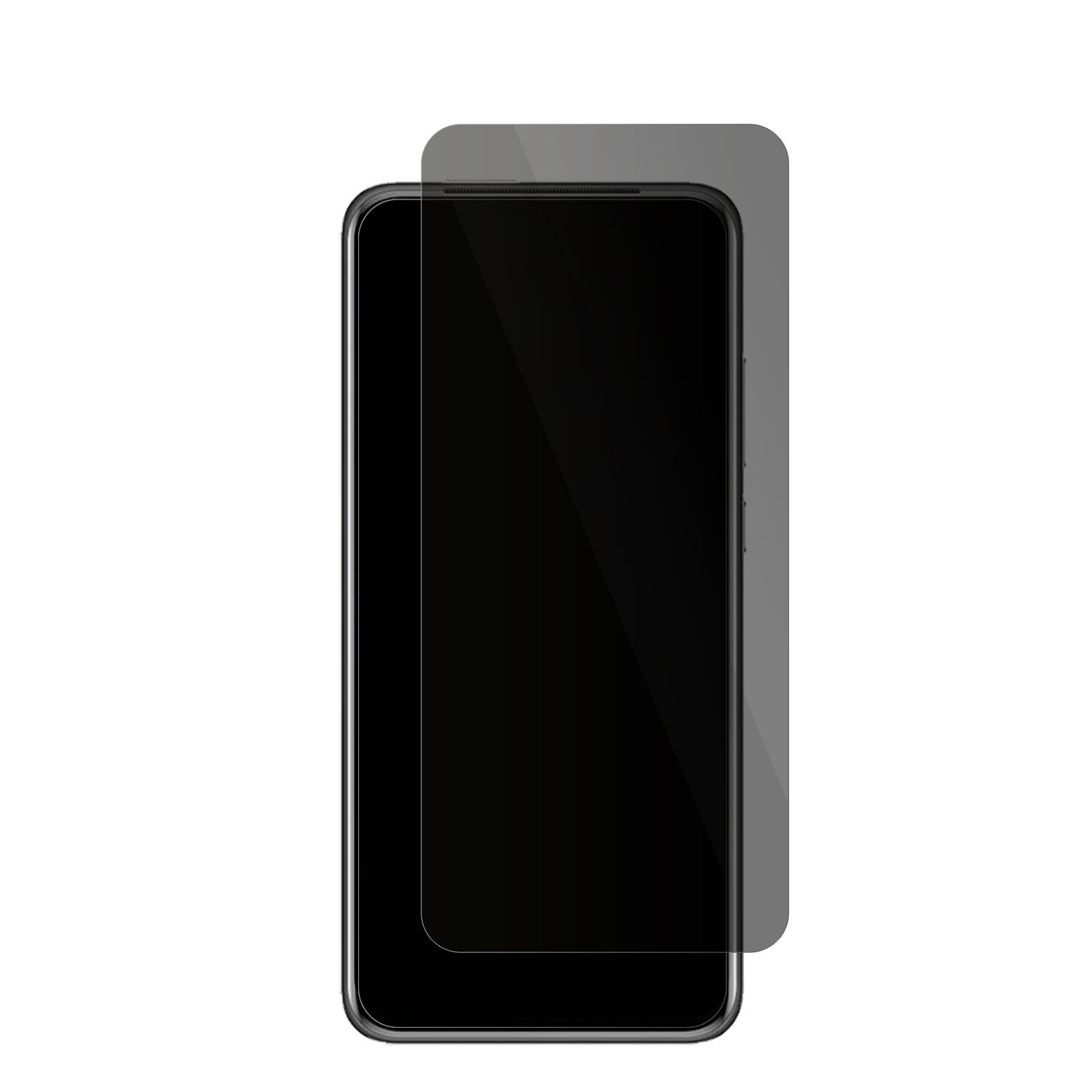 CoolpadCool 6 mit aufgebrachter dipos Flex Schutzfolie, die seitliche Einblicke blockiert
