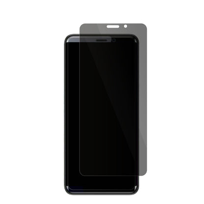 CoolpadCool Play 7C mit aufgebrachter dipos Flex Schutzfolie, die seitliche Einblicke blockiert