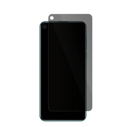 CoolpadCool S mit aufgebrachter dipos Flex Schutzfolie, die seitliche Einblicke blockiert