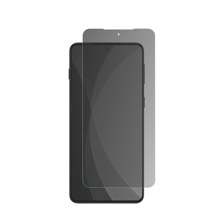 HammerVentus 5G mit aufgebrachter dipos Flex Schutzfolie, die seitliche Einblicke blockiert