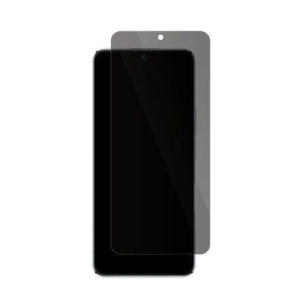 HonorPlay 6T Pro mit aufgebrachter dipos Flex Schutzfolie, die seitliche Einblicke blockiert