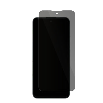 HonorPlay 70 Plus mit aufgebrachter dipos Flex Schutzfolie, die seitliche Einblicke blockiert