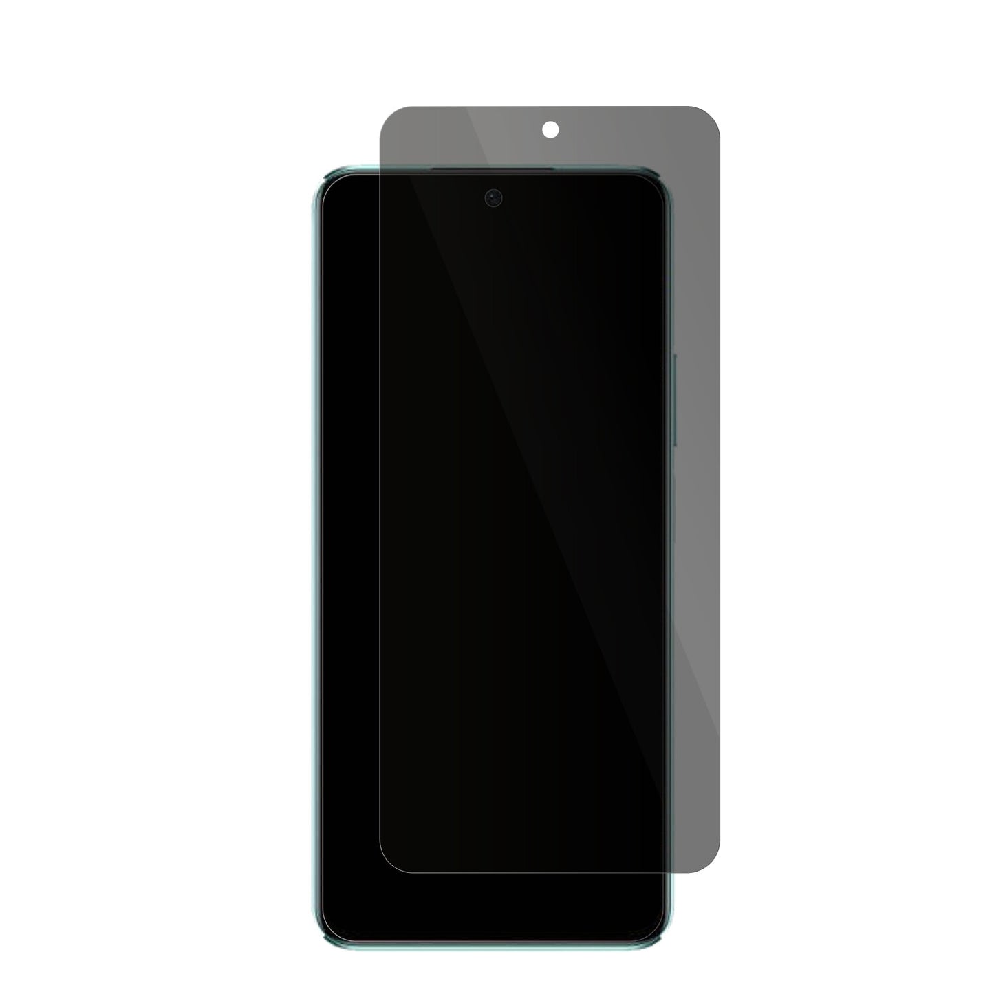 HuaweiNova 10 SE mit aufgebrachter dipos Flex Schutzfolie, die seitliche Einblicke blockiert
