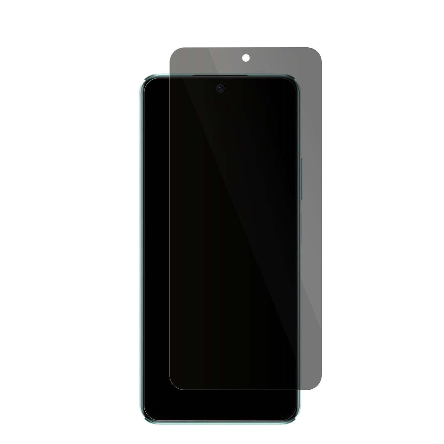 HuaweiNova 10 SE mit aufgebrachter dipos Flex Schutzfolie, die seitliche Einblicke blockiert
