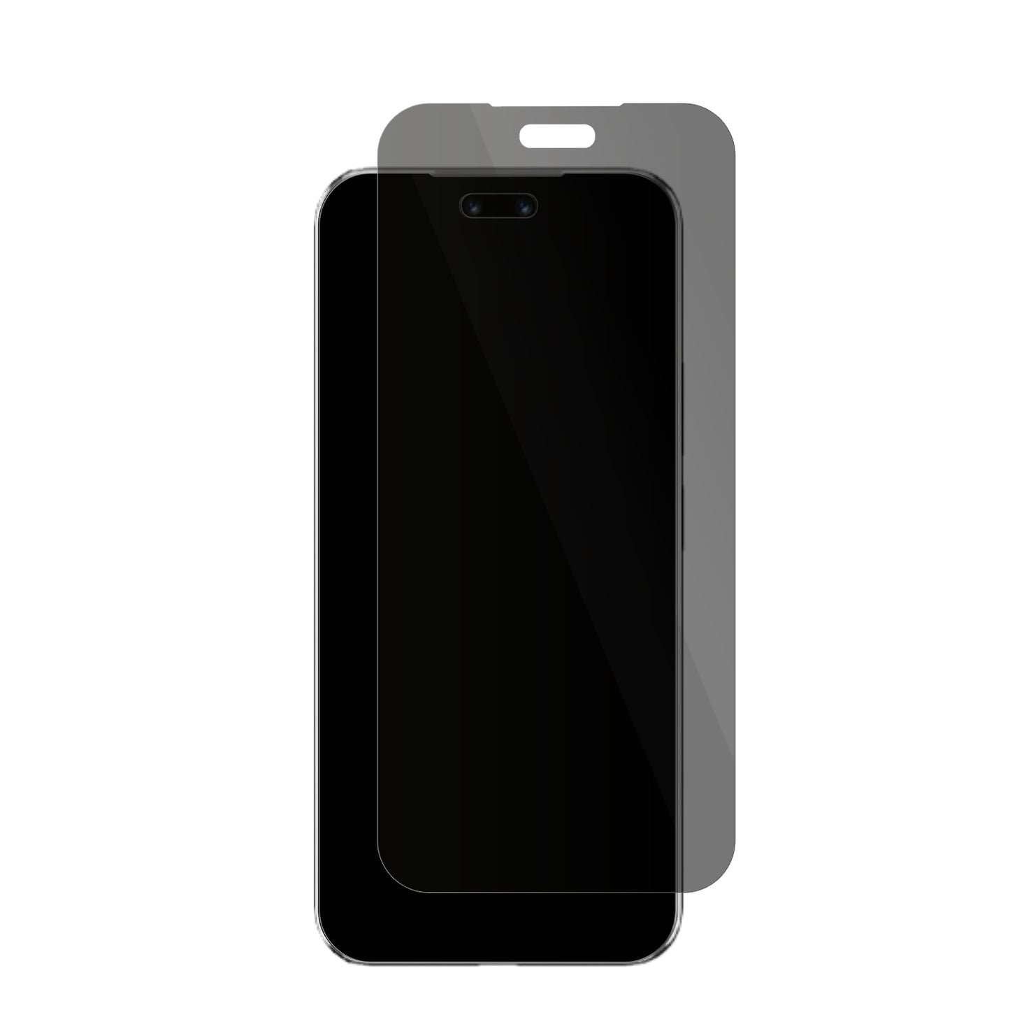 HuaweiNova 14 Pro mit aufgebrachter dipos Flex Schutzfolie, die seitliche Einblicke blockiert