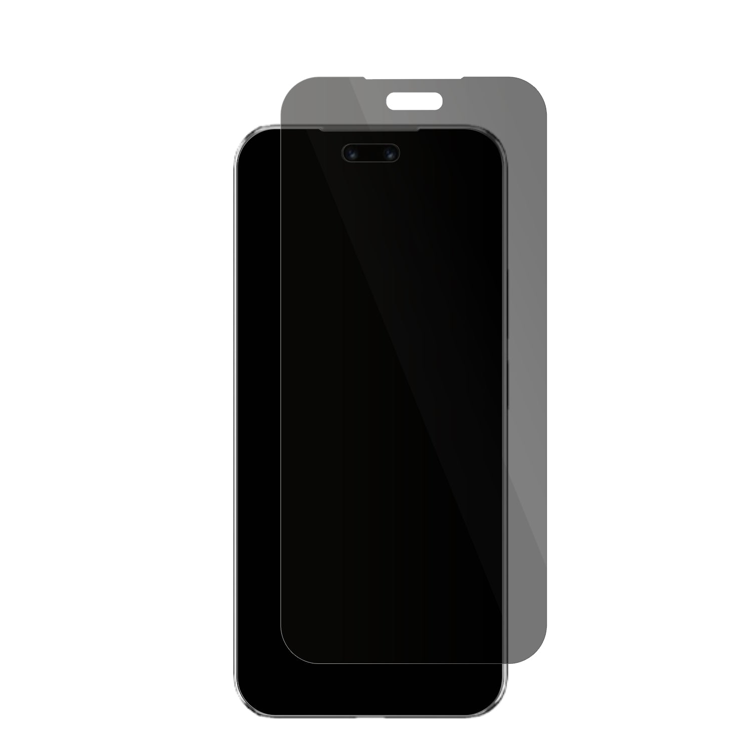 HuaweiNova 14 Pro mit aufgebrachter dipos Flex Schutzfolie, die seitliche Einblicke blockiert