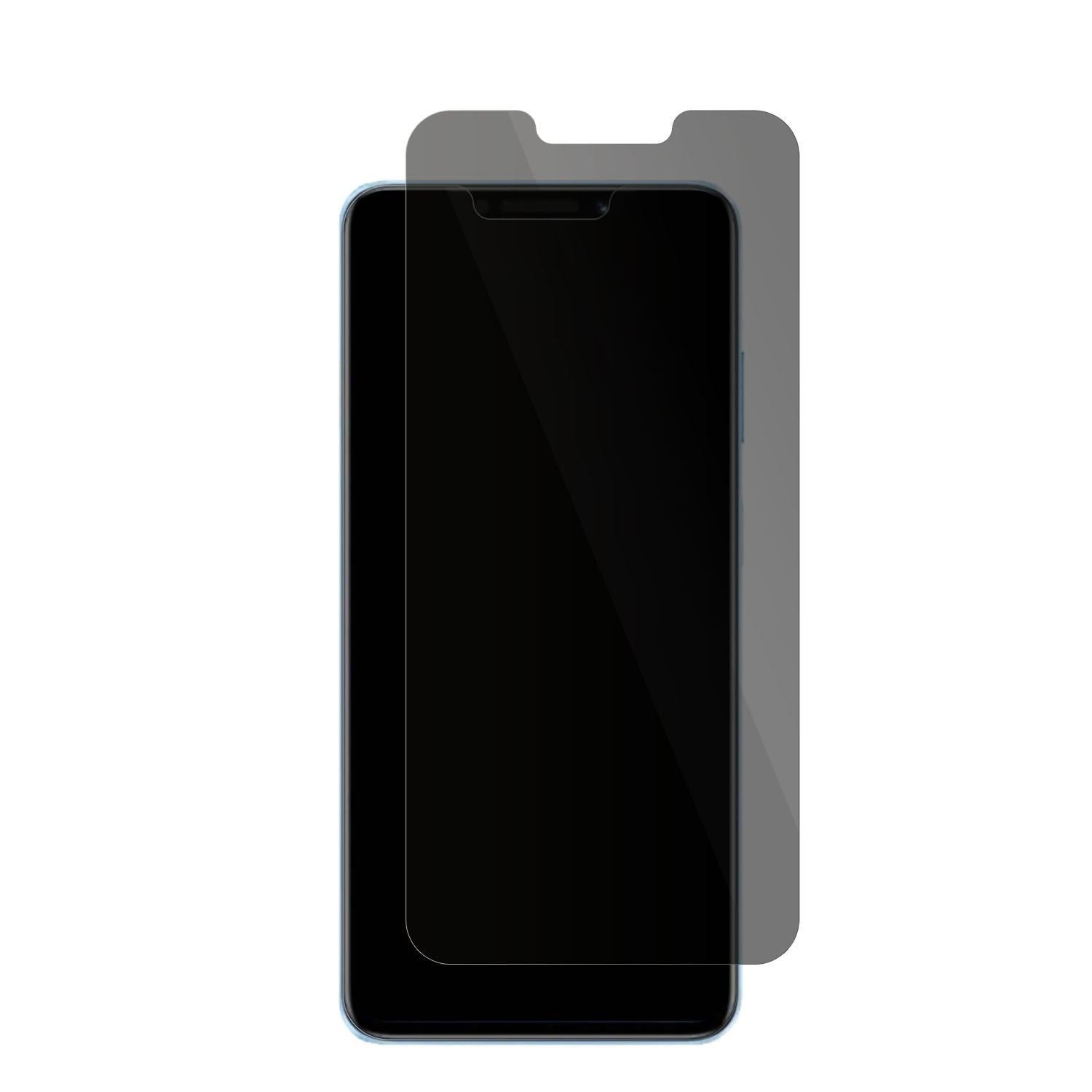 HuaweiNova 14i mit aufgebrachter dipos Flex Schutzfolie, die seitliche Einblicke blockiert