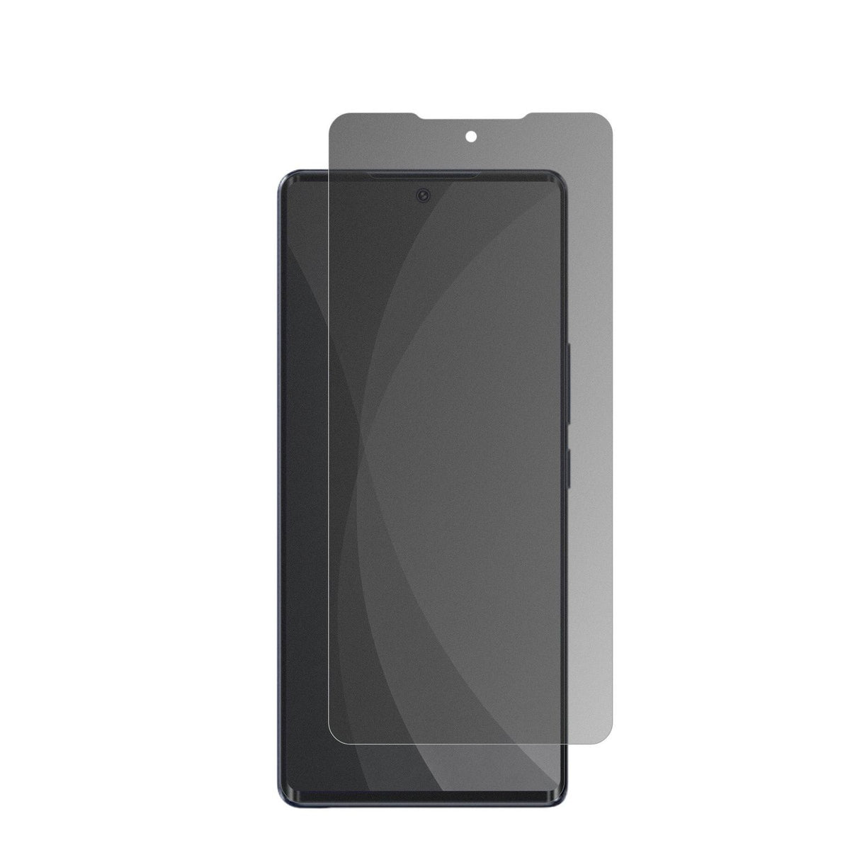 Full Cover Privacy Blickschutzfolie für Lava Aura Curve