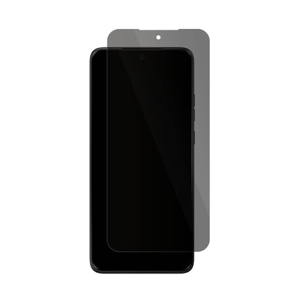 MotorolaThinkPhone 25 mit aufgebrachter dipos Flex Schutzfolie, die seitliche Einblicke blockiert