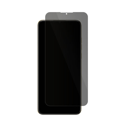 OukitelC57s mit aufgebrachter dipos Flex Schutzfolie, die seitliche Einblicke blockiert