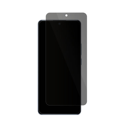 RealmeNarzo 70 Pro 5G mit aufgebrachter dipos Flex Schutzfolie, die seitliche Einblicke blockiert