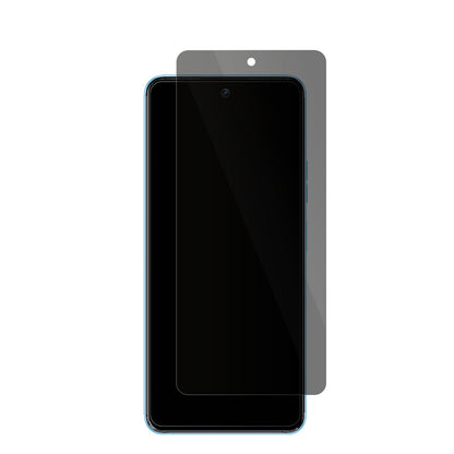 TecnoCamon 19 Neo mit aufgebrachter dipos Flex Schutzfolie, die seitliche Einblicke blockiert