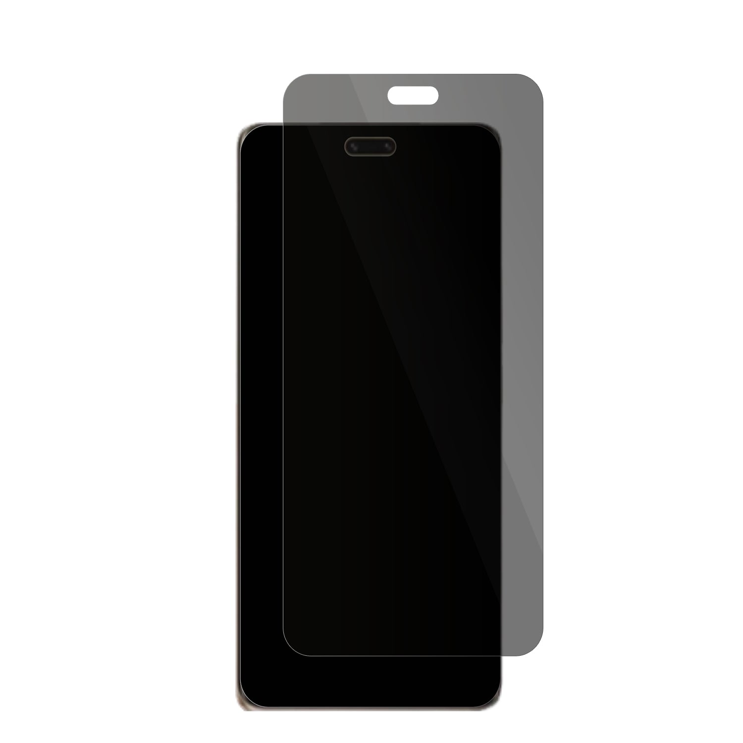 XiaomiCivi 3 mit aufgebrachter dipos Flex Schutzfolie, die seitliche Einblicke blockiert