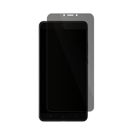 XiaomiMi Max 3 mit aufgebrachter dipos Flex Schutzfolie, die seitliche Einblicke blockiert