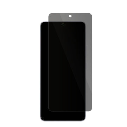 XiaomiRedmi Note 13 Pro 5G mit aufgebrachter dipos Flex Schutzfolie, die seitliche Einblicke blockiert