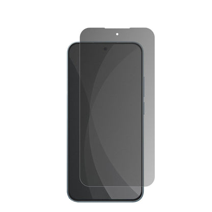 XiaomiRedmi Note 15 Pro 5G mit aufgebrachter dipos Flex Schutzfolie, die seitliche Einblicke blockiert