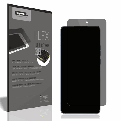 Full Cover Privacy Blickschutzfolie für Motorola Edge 40