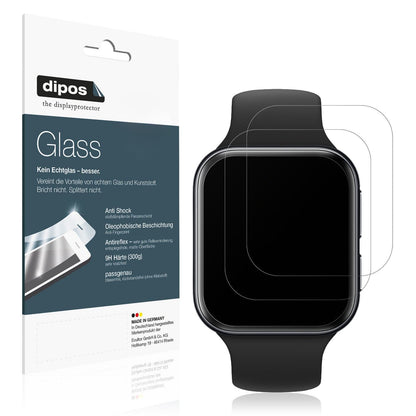 1x 9H Schutzfolie matt für OPPO Watch 3 Panzerfolie
