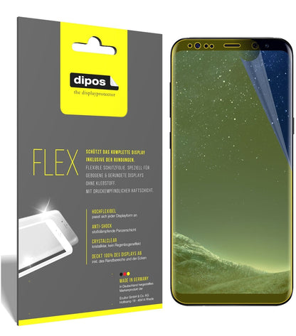2x 3D Full Cover Schutzfolie für Samsung Galaxy S8