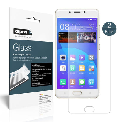 2x 9H Schutzfolie matt für Gionee F5 Panzerfolie