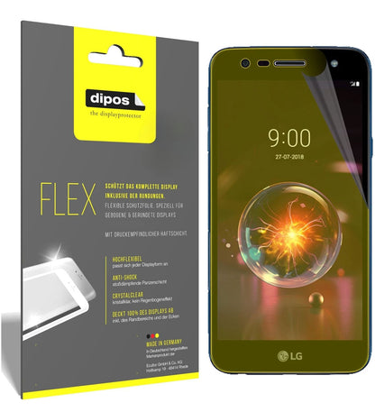 3x 3D Full Cover Schutzfolie für LG X power 3
