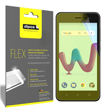3x 3D Full Cover Schutzfolie für Wiko Sunny 3