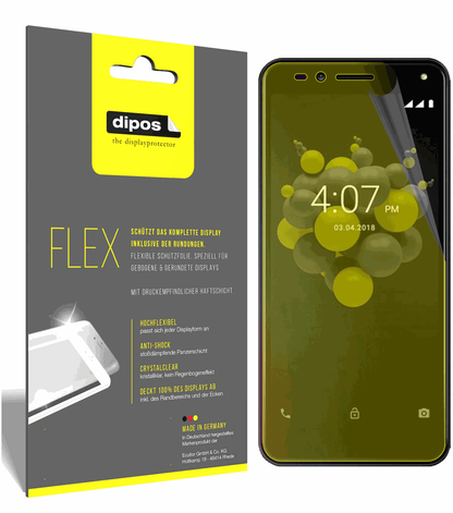 3x 3D Full Cover Schutzfolie für Allview A9 Plus