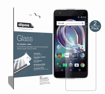 2x 9H Schutzfolie matt für Alcatel Idol 5s Panzerfolie