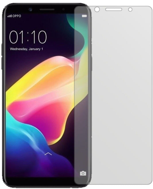 Matte Displayschutzfolie von dipos passend für Oppo F5 Youth, präziser Zuschnitt und blasenfrei montiert