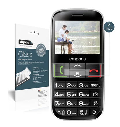 1x 9H Schutzfolie für Emporia Euphoria V50 Panzerfolie
