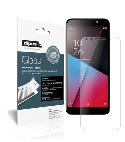 1x 9H Schutzfolie matt für Vodafone Smart N9 Lite Panzerfolie