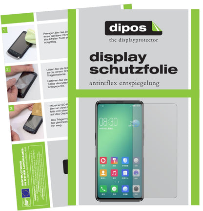 5x Schutzfolie matt für Nubia Z18S Display-Schutzfolie